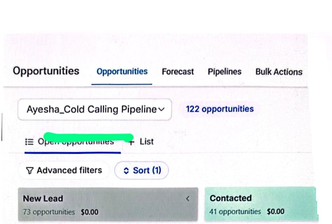 be your cold caller and appointment setter